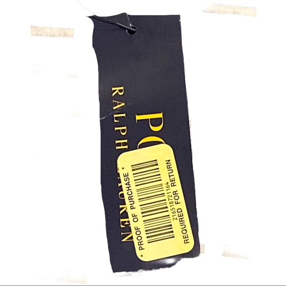 NWT Polo Ralph Lauren Striped T-Shirt - Picture 3 of 4